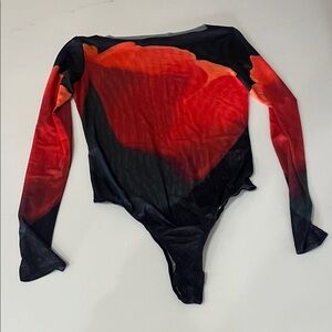 AKIRA Red and Black Bodysuit